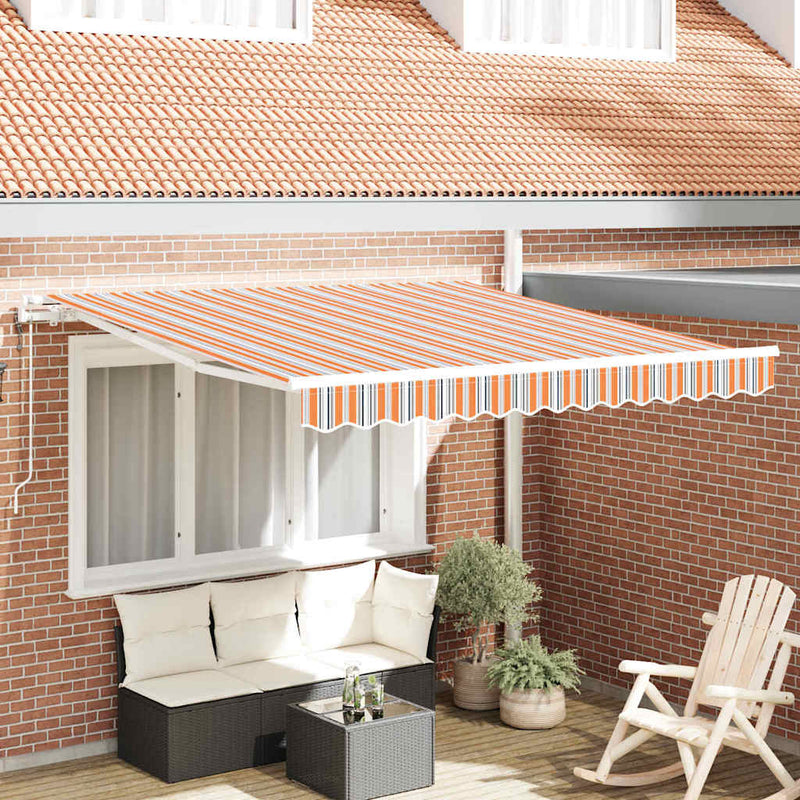 Ombrellone pieghevole Vidaxx tessuto multicolore 300 x 250 cm