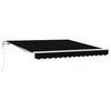 Ombrellone pieghevole Vidaxx in tessuto nero 300 x 250 cm