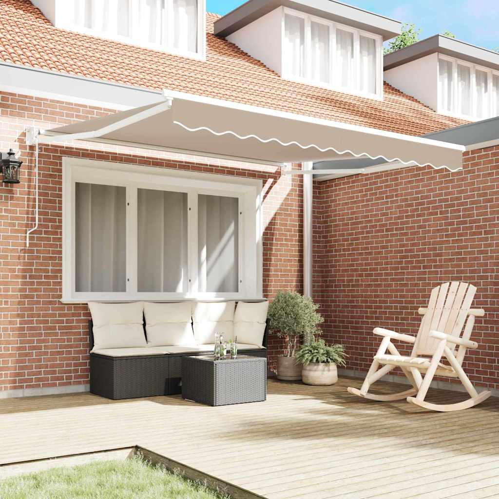 Toldo vidaxx beige 300 x 250 x 165 cm poliéster