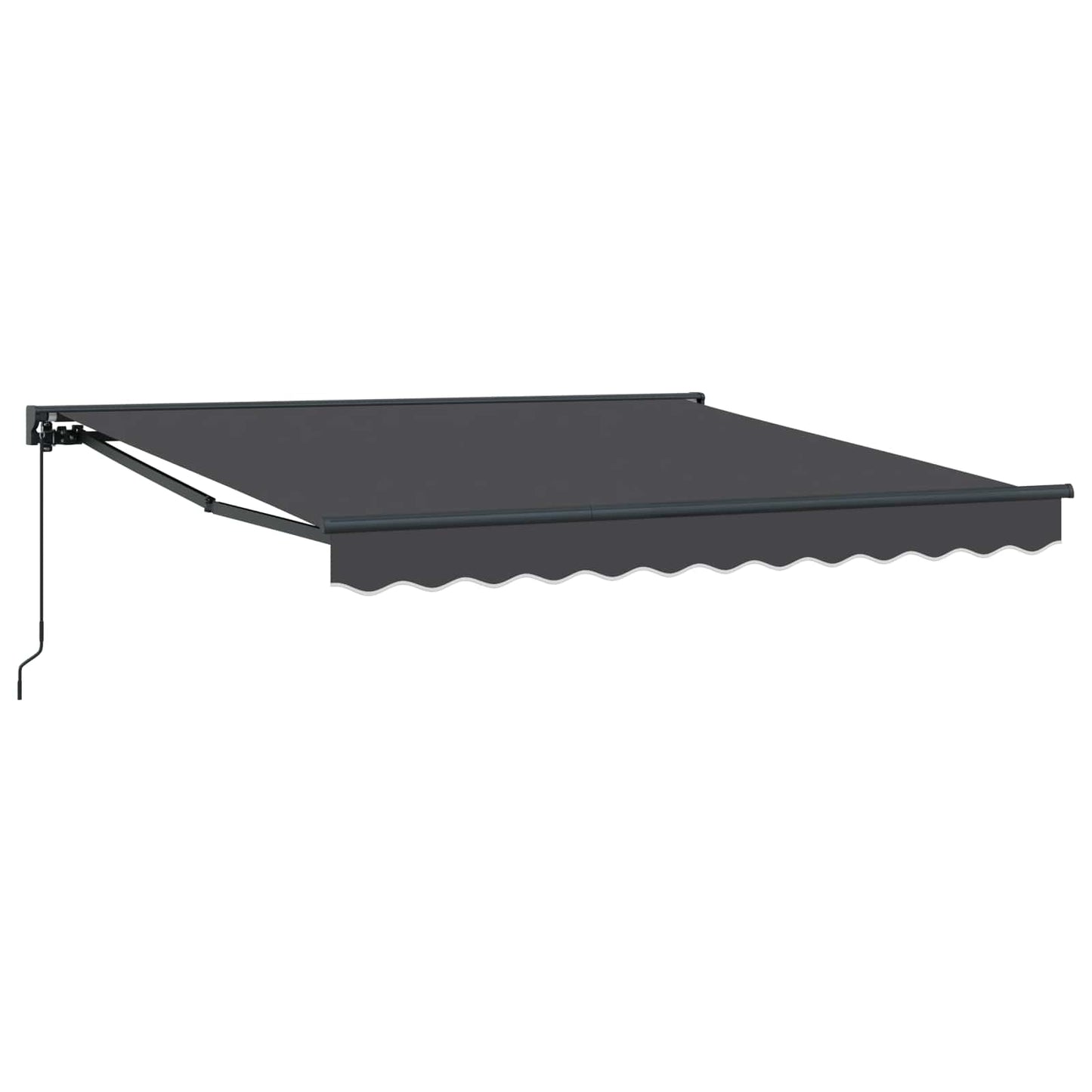 Vidaxl inklapbaar zonnescherm antraciet 350 x 250 cm