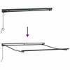 Tenda da sole pieghevole Vidaxx antracite 350 x 300 cm