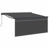 Toldo plegable Vidaxx antracita 350 x 250 cm