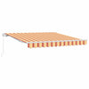 Vidaxl markies geel en oranje 350 x 250 x 165 cm polyester
