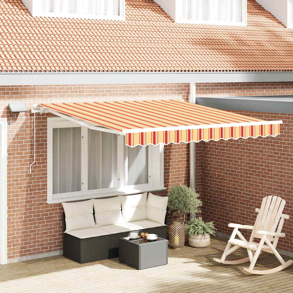 Vidaxl inklapbaar zonnescherm met 350 x 250 cm stof