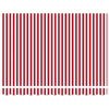 Vidaxx parasol plegable rojo y blanco 350 x 250 cm