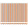 Vidaxx sombrilla plegable azul y naranja 350 x 250 cm