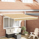 Ombrellone pieghevole Vidaxx tessuto multicolore 350 x 250 cm