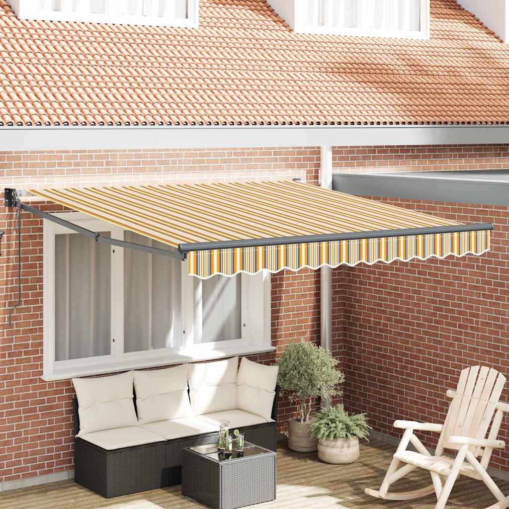 Vidaxx parasol plegable multicolor 350 x 250 cm