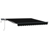Ombrellone pieghevole Vidaxx in tessuto nero 350 x 250 cm