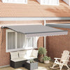 Ombrellone pieghevole Vidaxx grigio chiaro 350 x 250 cm