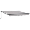 Ombrellone pieghevole Vidaxx grigio chiaro 350 x 250 cm