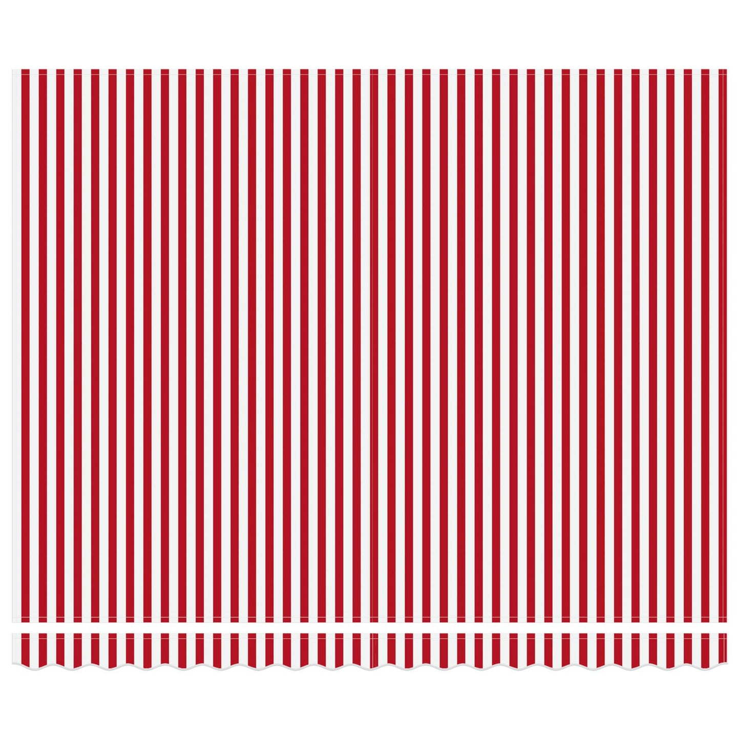 Vidaxl inklapbaar zonnescherm rood en wit 400 × 300 cm