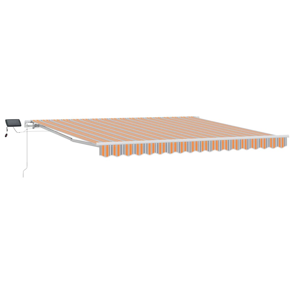 Vidaxl inklapbaar zonnescherm met multikleur 400 ×300 cm stof