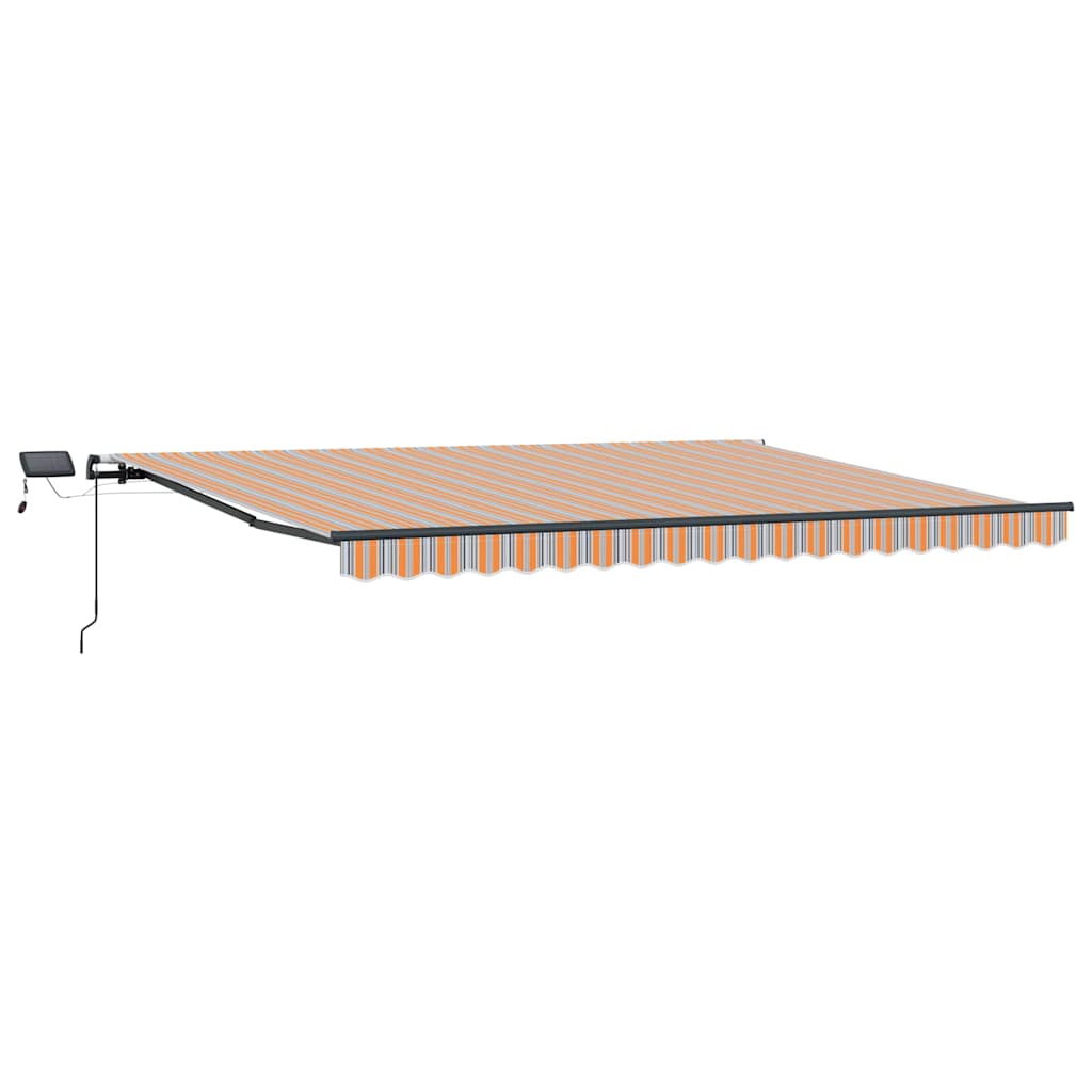 Vidaxl inklapbaar zonnescherm multikleur 400 ×300 cm stof