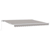 Tenda da sole pieghevole Vidaxx grigio chiaro 400 × 300 cm