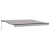 Toldo plegable vidaxx gris claro 400×300 cm