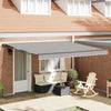 Toldo plegable vidaxx gris claro 400×300 cm