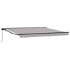 Toldo plegable vidaxx gris claro 400×300 cm