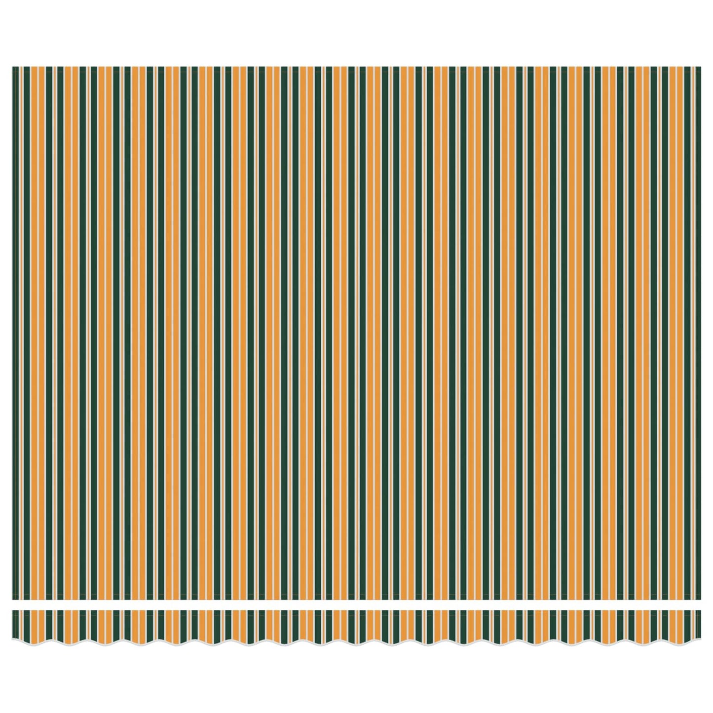 Vidaxl inklapbaar zonnescherm multikleur 400 × 300 cm