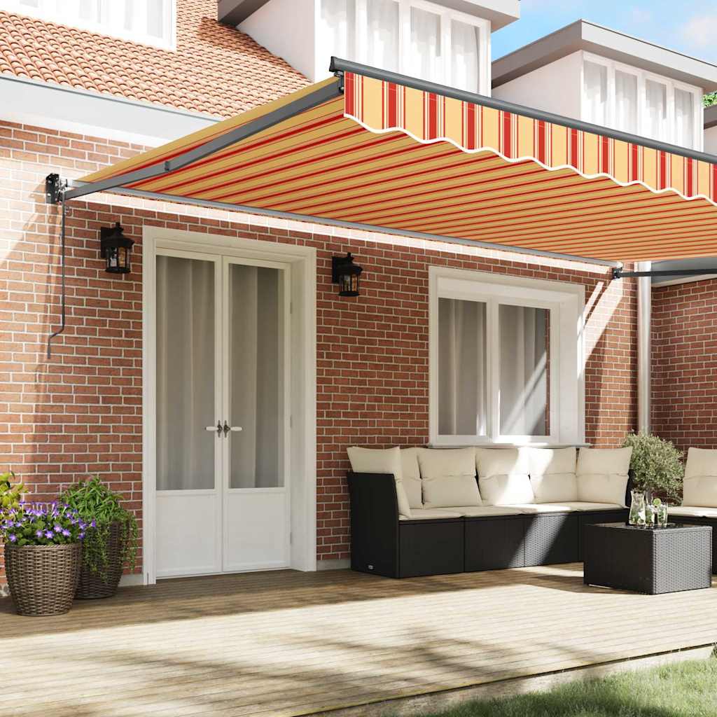 Tenda da sole Vidaxx crema 500 x 300 x 165 cm poliestere e metallo