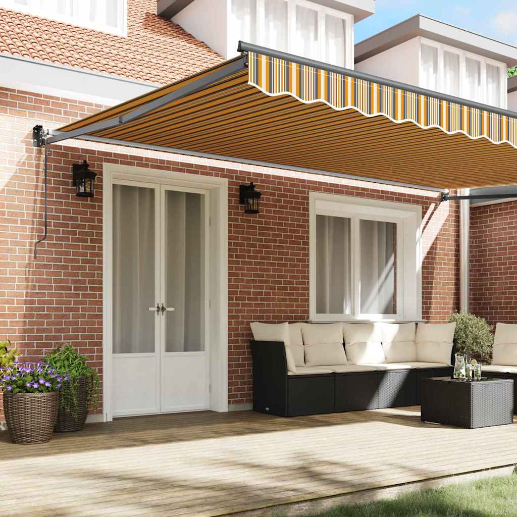 Tenda da sole Vidaxx multicolore 500 x 300 x 165 cm poliestere e metallo