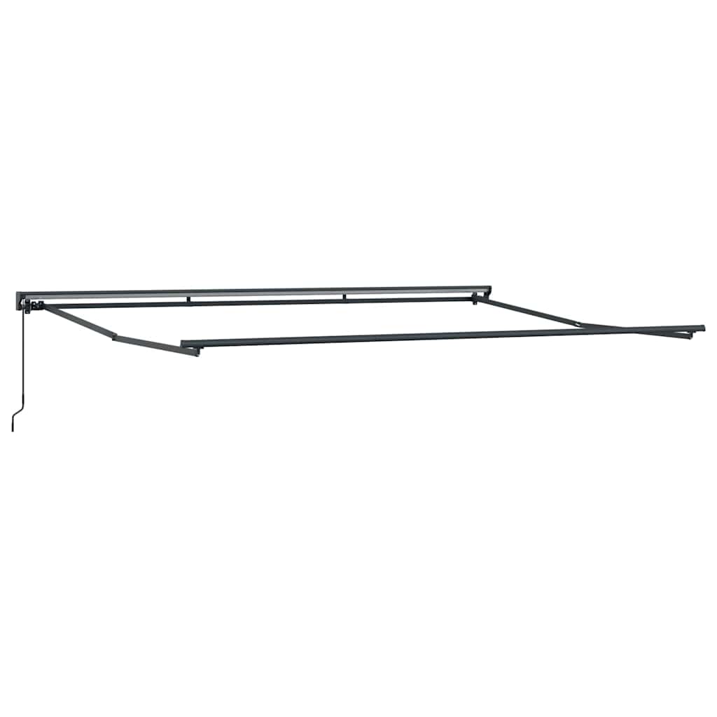 Vidaxl zijde frame antraciet 4,5 × 3 m poedercoating staal