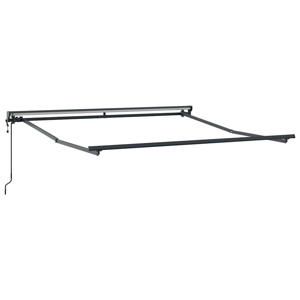 Vidaxl zijde frame antraciet 3 x 2,5 m poedercoating staal