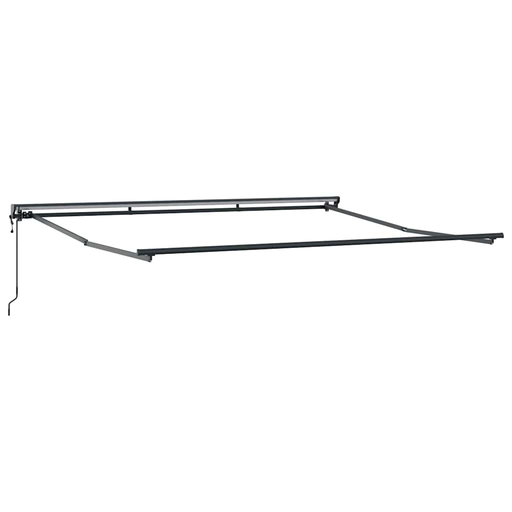 Marco lateral vidaxxl antracita 4 × 3 m acero con recubrimiento en polvo