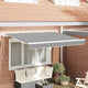 Vidaxl zijde frame wit 3 x 2 m metaal