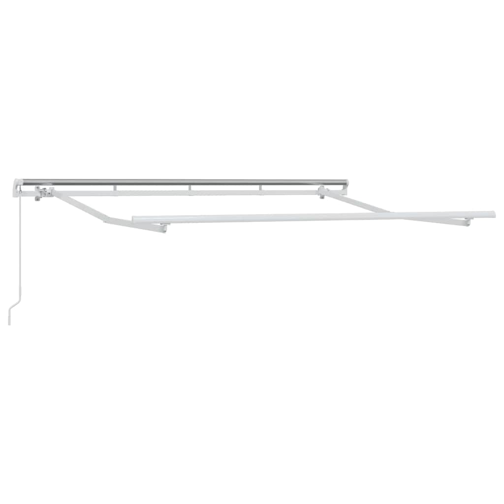 Vidaxl zijde frame wit 3 x 2 m metaal
