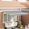 Vidaxl zijde frame wit 3,5 x 2 m metaal