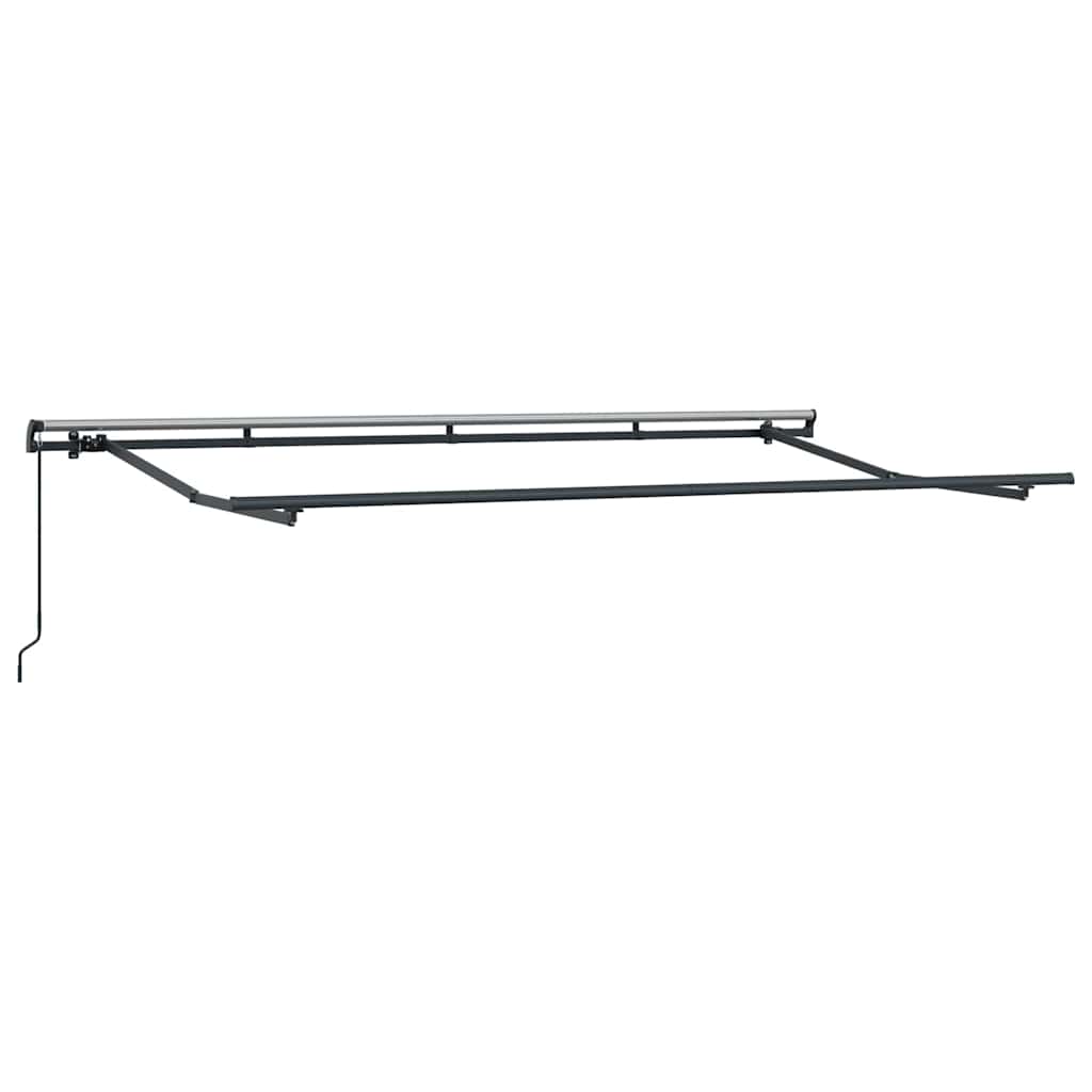 Vidaxl zijde frame antraciet 4 x 2 m metaal