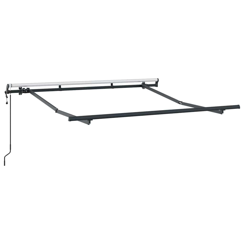 Cornice Vidaxxl in seta antracite 2,5 x 2 m in metallo