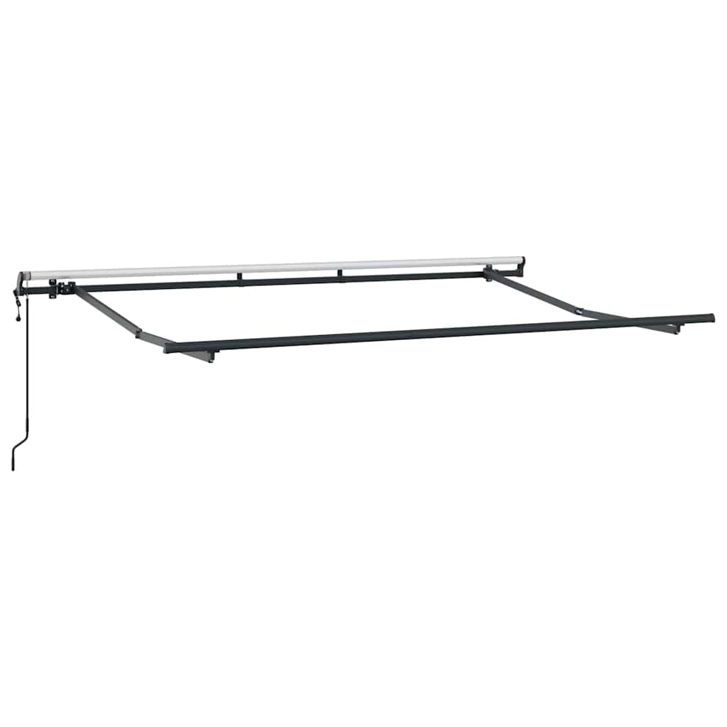 Vidaxl zijde frame antraciet 3,5 x 2 m metaal