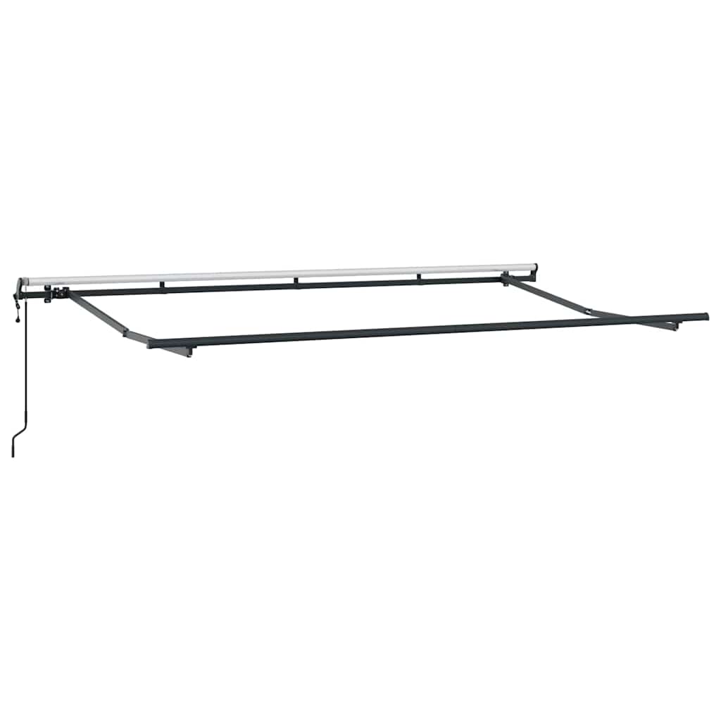 Vidaxl zijde frame antraciet 4 x 2 m metaal