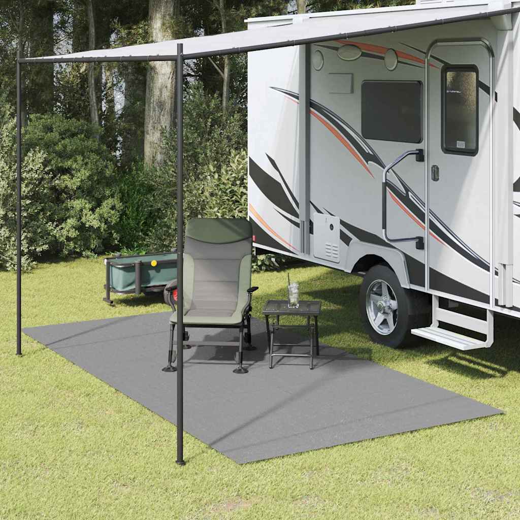 Tappeto per tenda Vidaxx antracite 800 x 350 cm poliestere