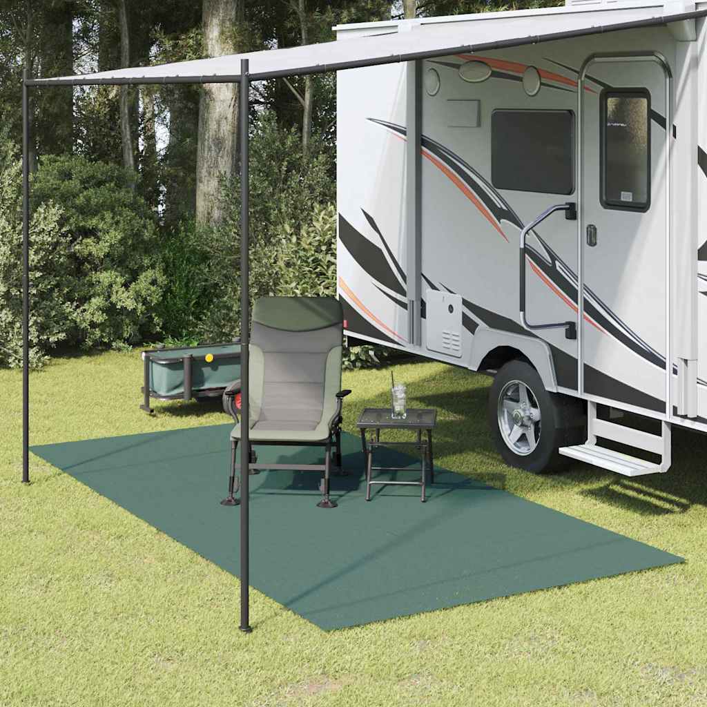 Vidaxl tenttapijt groen 600 × 350 cm polyester