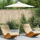 Vidaxl tuinparasol crème wit ø 270 x 260 cm bamboe