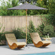 Vidaxl tuinparasol donkergrijs ø 270 x 260 cm bamboe