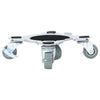 VidaXL rotelle per mobili 4 pz con sollevatore 15,5x15,5x5,5 cm acciaio 1000 kg