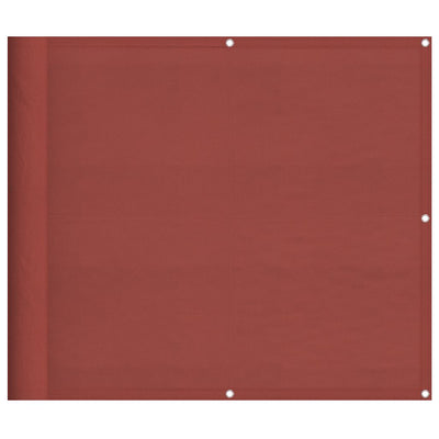 Vidaxx mampara de balcón terracota 90x1000 cm 100% poliéster oxford