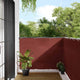Vidaxl balkonscherm terracotta 120x700 cm 100% polyester oxford