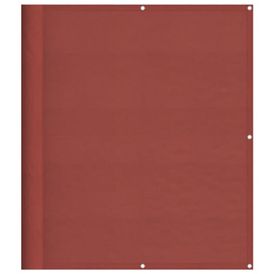 Vidaxx mampara de balcón terracota 120x800 cm 100% poliéster oxford