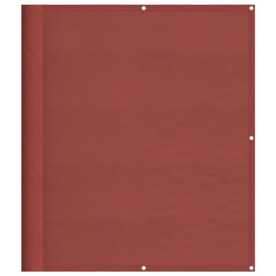 Vidaxx mampara de balcón terracota 120x1000 cm 100% poliéster oxford