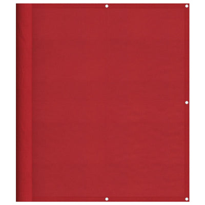 Paravento per balcone Vidaxx rosso 120x800 cm 100% poliestere oxford