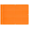 Vidaxl balkonscherm oranje 75x700 cm 100% polyester oxford