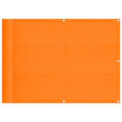 Vidaxx mampara de balcón naranja 75x700 cm 100% poliéster oxford