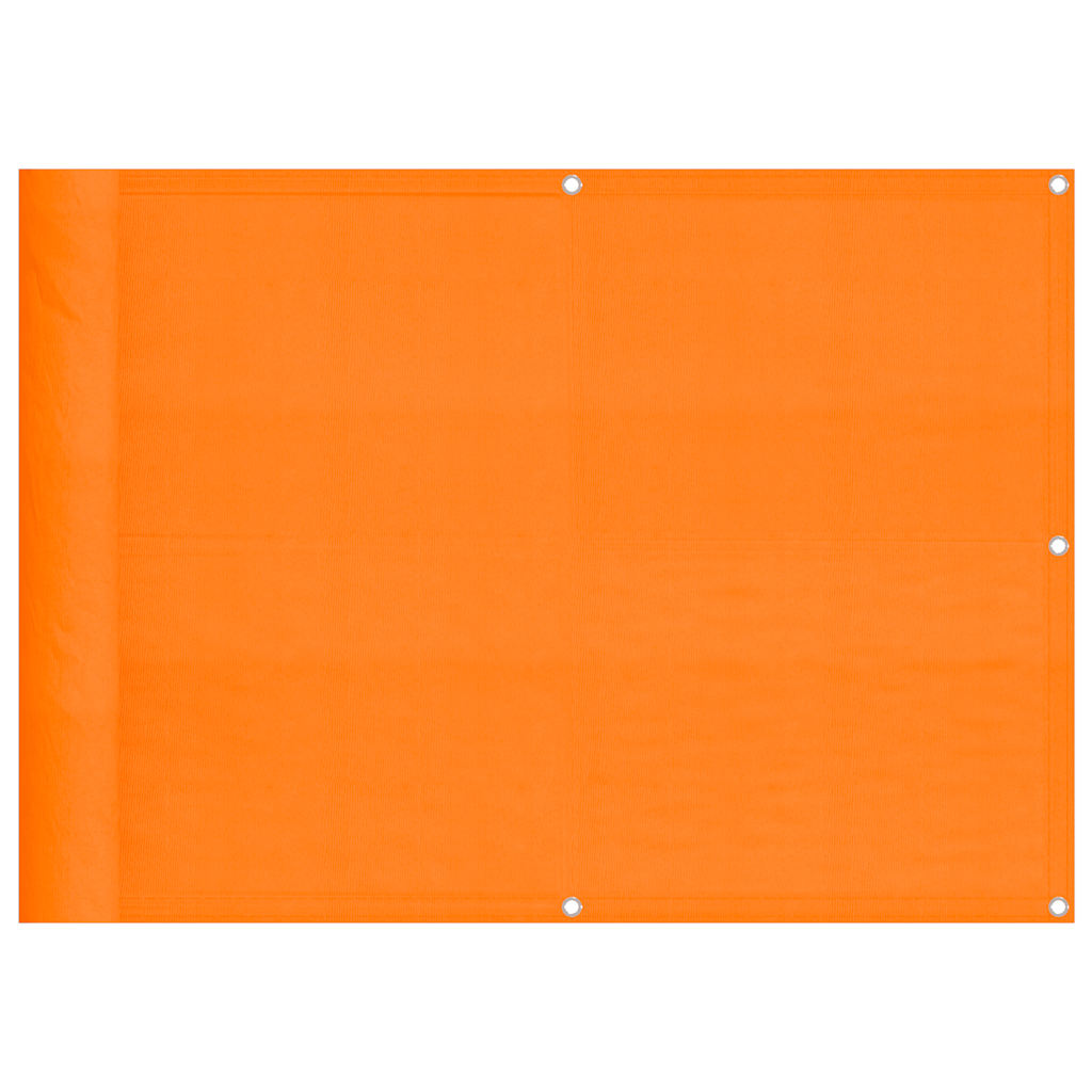 Vidaxl balkonscherm oranje 75x800 cm 100% polyester oxford