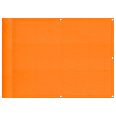 Vidaxx mampara de balcón naranja 75x800 cm 100% poliéster oxford