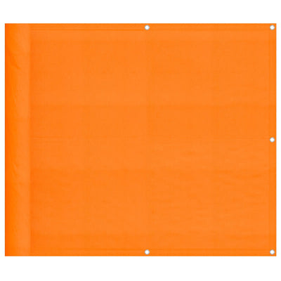 Vidaxx mampara de balcón naranja 90x800 cm 100% poliéster oxford